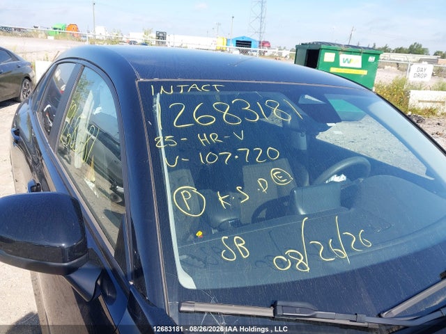 2025 Honda Hr-v მანქანა იყიდება აუქციონზე, vin: 3CZRZ2H36SM107720, აუქციონის ნომერი: 12683181