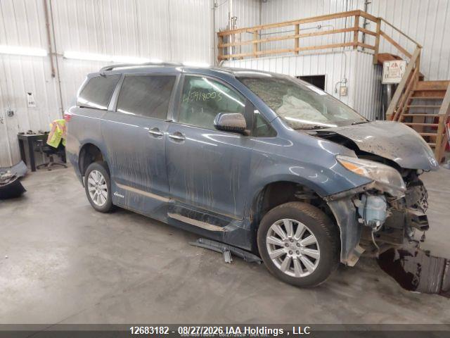 Продаж на аукціоні авто 2017 Toyota Sienna Xle/limited, vin: 5TDYZ3DC2HS863681, номер лоту: 12683182