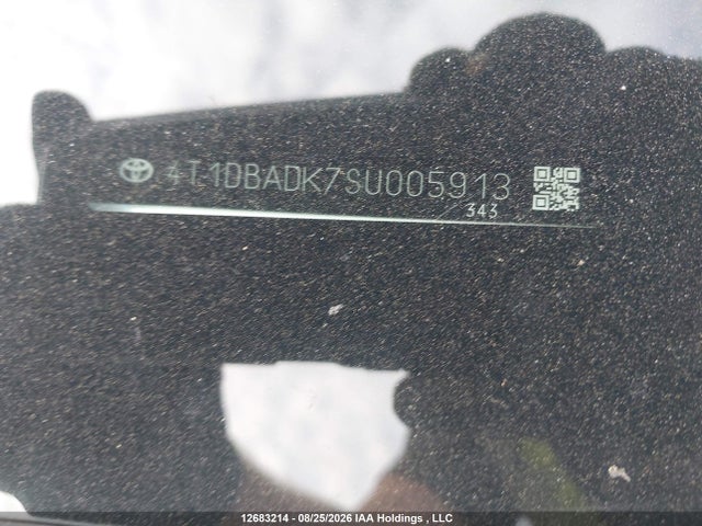 Toyota Camry 2025 4T1DBADK7SU005913 Image 18