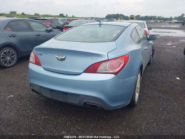 2010 Hyundai Genesis 2.0t მანქანა იყიდება აუქციონზე, vin: KMHHT6KDXAU033316, აუქციონის ნომერი: 12683218