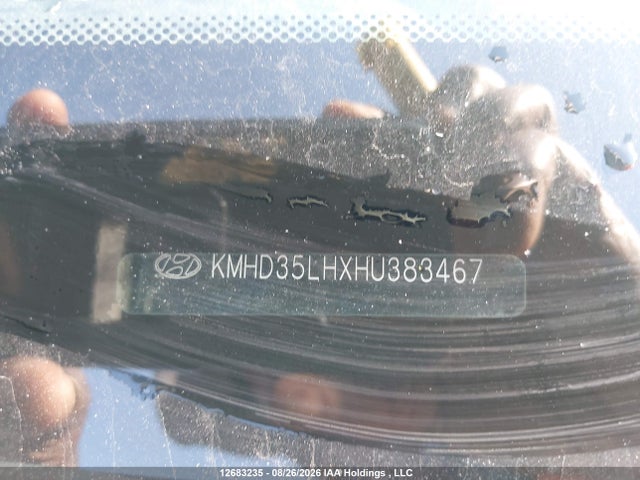 12683235 :رقم المزاد ، KMHD35LHXHU383467 vin ، 2017 Hyundai Elantra Gt Se مزاد بيع