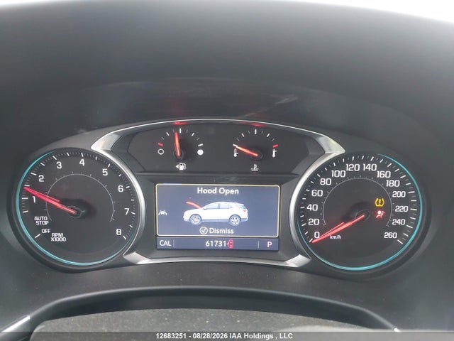 2020 Chevrolet Equinox Lt მანქანა იყიდება აუქციონზე, vin: 2GNAXUEV1L6283555, აუქციონის ნომერი: 12683251