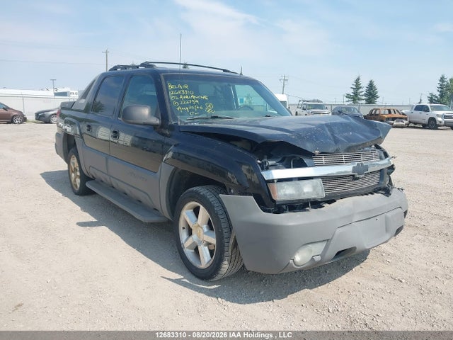 Продаж на аукціоні авто 2002 Chevrolet Avalanche K1500, vin: 3GNEK13T62G222754, номер лоту: 12683310