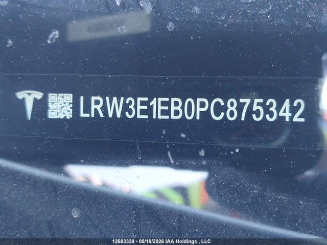 Tesla MODEL 3 2023 LRW3E1EB0PC875342 Image 9