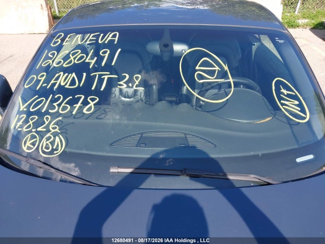 Продаж на аукціоні авто 2009 Audi Tt 3.2, vin: TRUDD38J191013678, номер лоту: 12680491