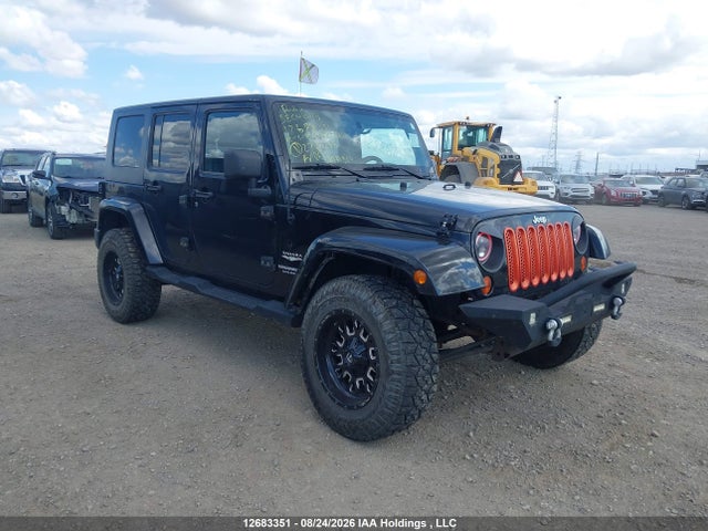 12683351 :رقم المزاد ، 1J4BA5H1XAL222264 vin ، 2010 Jeep Wrangler Unlimited Sahara مزاد بيع