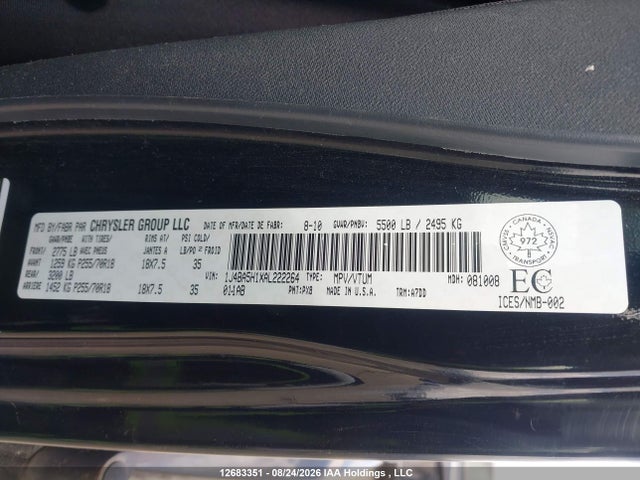 Продажа на аукционе авто 2010 Jeep Wrangler Unlimited Sahara, vin: 1J4BA5H1XAL222264, номер лота: 12683351