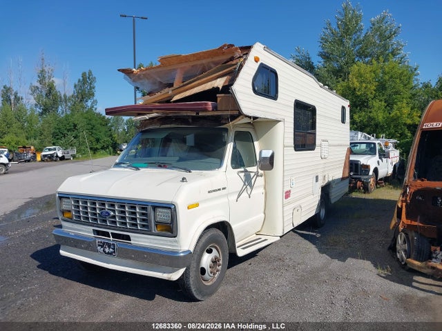 1988 Ford Econoline E350 Cutaway Van მანქანა იყიდება აუქციონზე, vin: 1FDKE30G8JHA39913, აუქციონის ნომერი: 12683360