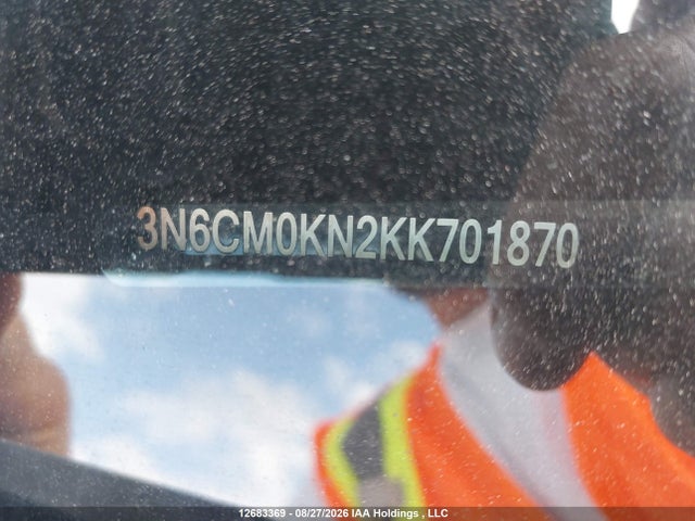 3N6CM0KN2KK701870 Nissan Nv200 S/sv