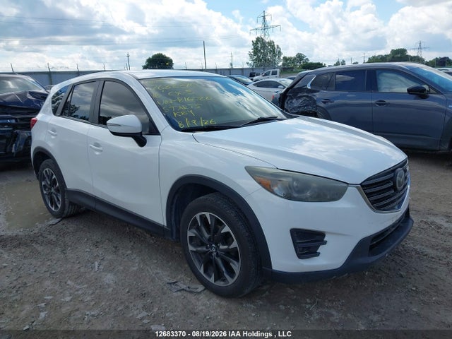12683370 :رقم المزاد ، JM3KE4DY4G0816020 vin ، 2016 Mazda Cx-5 Gt مزاد بيع