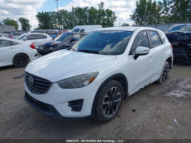 12683370 :رقم المزاد ، JM3KE4DY4G0816020 vin ، 2016 Mazda Cx-5 Gt مزاد بيع