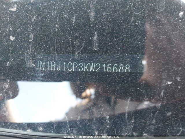 Aukcja sprzedaży 2019 Nissan Qashqai S/sv, vin: JN1BJ1CP3KW216688, numer aukcji: 12683377