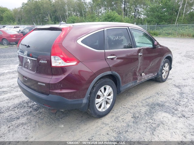 2013 Honda Cr-v Touring მანქანა იყიდება აუქციონზე, vin: 2HKRM4H92DH109655, აუქციონის ნომერი: 12683387