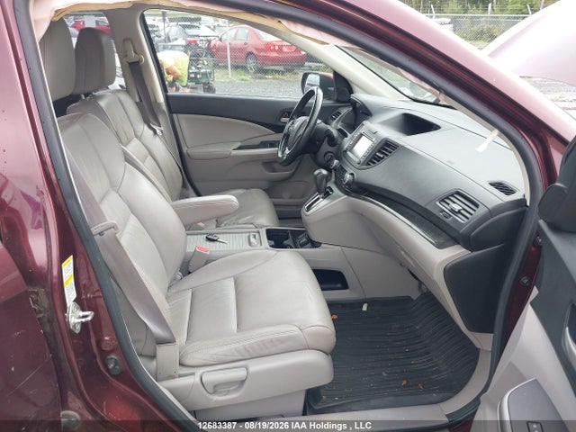 2013 Honda Cr-v Touring მანქანა იყიდება აუქციონზე, vin: 2HKRM4H92DH109655, აუქციონის ნომერი: 12683387