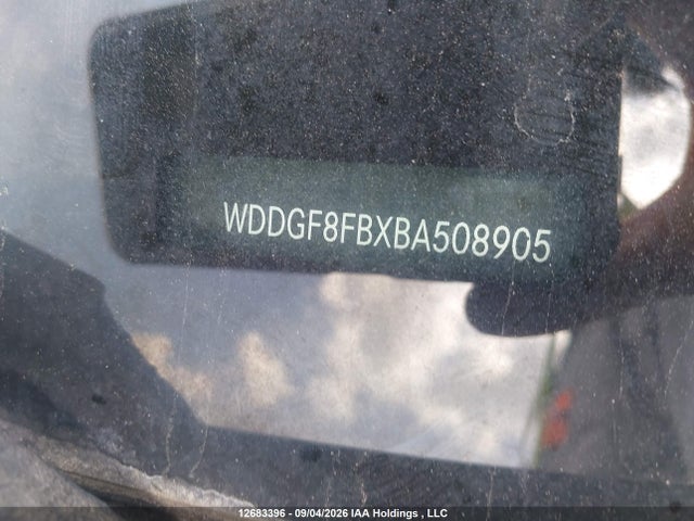 2011 Mercedes-benz C-class მანქანა იყიდება აუქციონზე, vin: WDDGF8FBXBA508905, აუქციონის ნომერი: 12683396