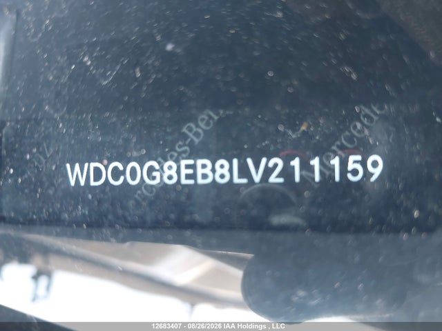 Продаж на аукціоні авто 2020 Mercedes-benz Glc 300 4matic, vin: WDC0G8EB8LV211159, номер лоту: 12683407