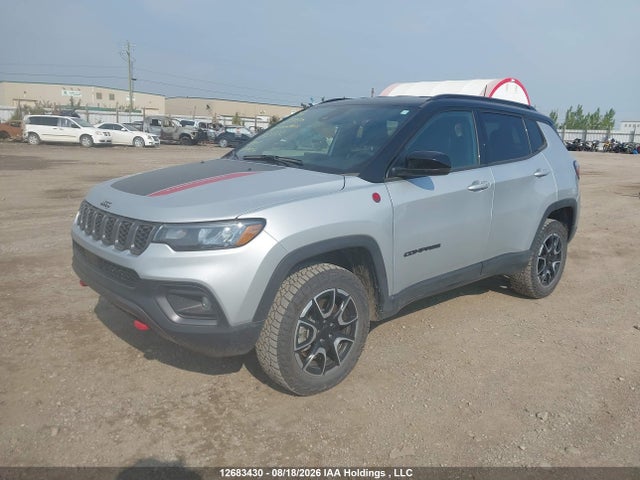 12683430 :رقم المزاد ، 3C4NJDDN8RT132522 vin ، 2024 Jeep Compass Trailhawk مزاد بيع