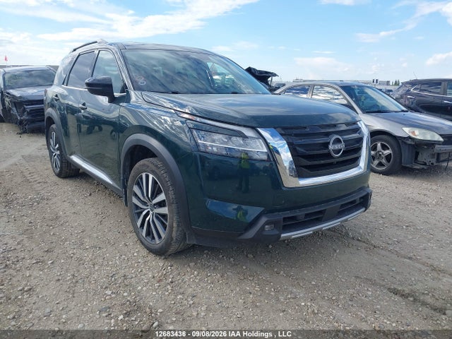 2022 Nissan Pathfinder Platinum მანქანა იყიდება აუქციონზე, vin: 5N1DR3DF8NC261028, აუქციონის ნომერი: 12683436
