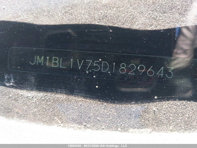 12683438 :رقم المزاد ، JM1BL1V75D1829643 vin ، 2013 Mazda Mazda3 مزاد بيع