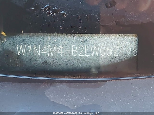 W1N4M4HB2LW052498 Mercedes-Benz Glb 250 4matic