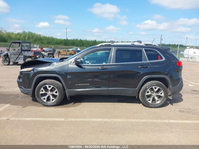 2015 Jeep Cherokee Latitude მანქანა იყიდება აუქციონზე, vin: 1C4PJMCSXFW775444, აუქციონის ნომერი: 12683504