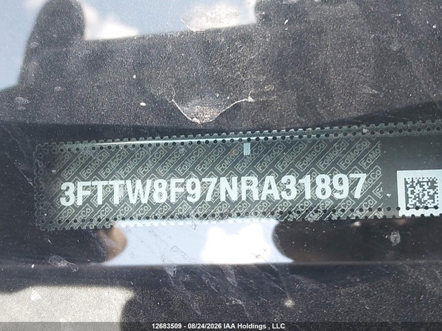 2022 Ford Maverick Xl/xlt/lariat მანქანა იყიდება აუქციონზე, vin: 3FTTW8F97NRA31897, აუქციონის ნომერი: 12683509