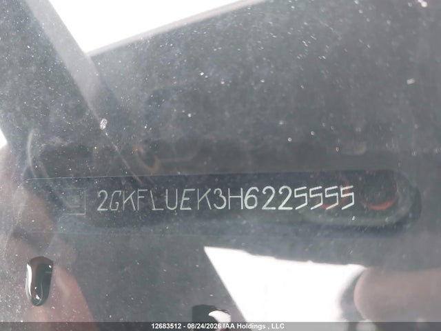 Aukcja sprzedaży 2017 Gmc Terrain Slt, vin: 2GKFLUEK3H6225555, numer aukcji: 12683512
