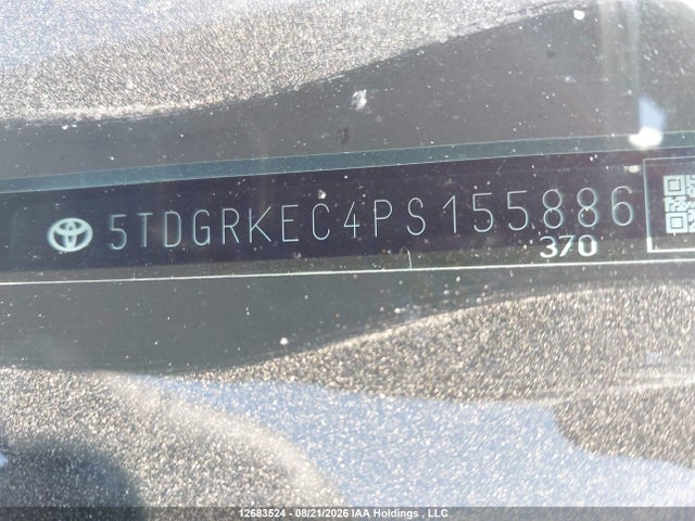 Продаж на аукціоні авто 2023 Toyota Sienna Xle 8-passenger, vin: 5TDGRKEC4PS155886, номер лоту: 12683524