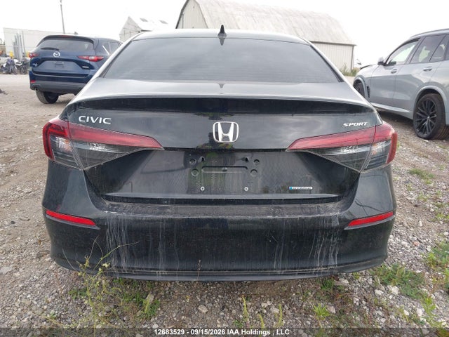 2025 Honda Civic Sport Hybrid/sport Touring Hybrid მანქანა იყიდება აუქციონზე, vin: 2HGFE4F80SH016182, აუქციონის ნომერი: 12683529