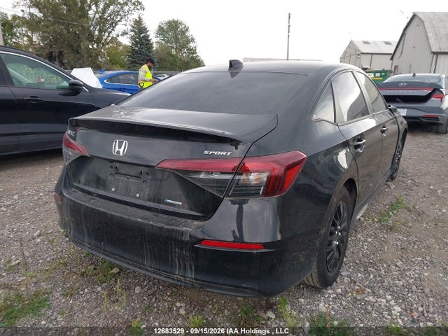 2025 Honda Civic Sport Hybrid/sport Touring Hybrid მანქანა იყიდება აუქციონზე, vin: 2HGFE4F80SH016182, აუქციონის ნომერი: 12683529