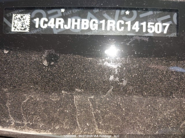 Aukcja sprzedaży 2024 Jeep Grand Cherokee Limited, vin: 1C4RJHBG1RC141507, numer aukcji: 12683548