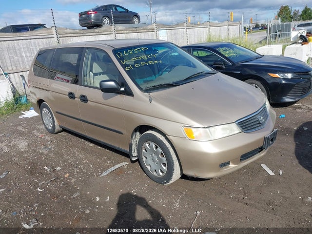 2001 Honda Odyssey Lx მანქანა იყიდება აუქციონზე, vin: 2HKRL18521H009324, აუქციონის ნომერი: 12683570