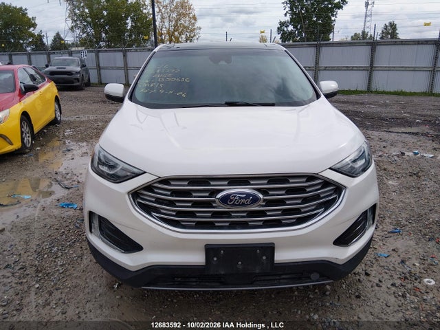 12683592 :رقم المزاد ، 2FMPK4K92KBB50636 vin ، 2019 Ford Edge Titanium مزاد بيع