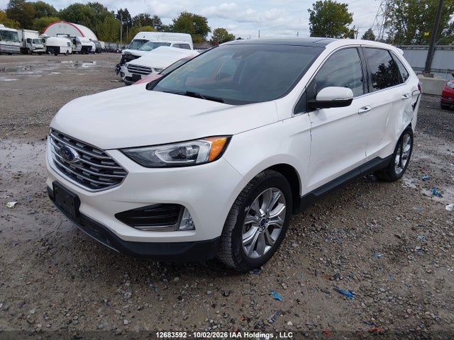 12683592 :رقم المزاد ، 2FMPK4K92KBB50636 vin ، 2019 Ford Edge Titanium مزاد بيع
