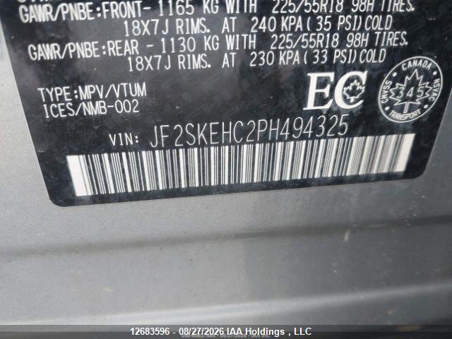 Subaru Forester Sport 2023 JF2SKEHC2PH494325 Image 10