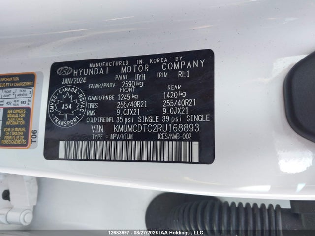 Genesis Gv70 Sport Plus 2024 KMUMCDTC2RU168893 Image 9