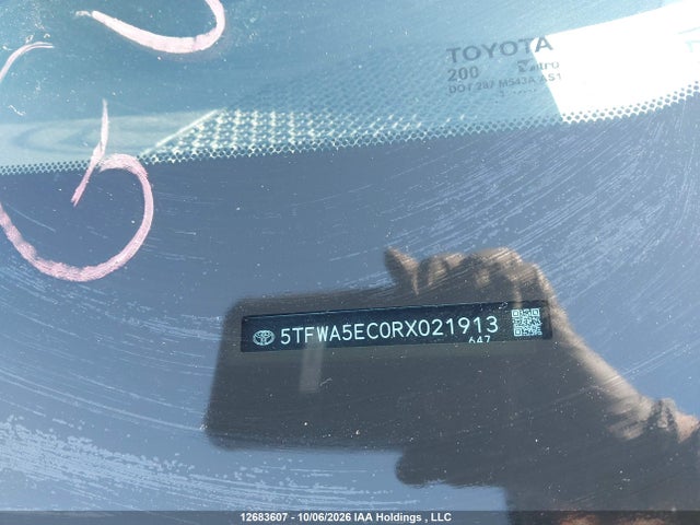 5TFWA5EC0RX021913 Toyota Tundra Limited 4x4