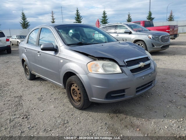 12683617 :رقم المزاد ، KL1TD55617B158851 vin ، 2007 Chevrolet Aveo Ls مزاد بيع