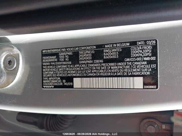 Volvo Xc40 Ultra 2026 YV4L12UD0T2802556 Image 18