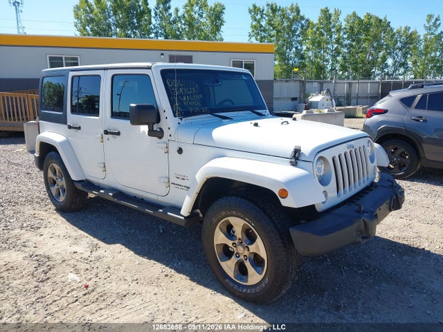 12683658 :رقم المزاد ، 1C4BJWEG0JL816866 vin ، 2018 Jeep Wrangler Unlimited Sahara مزاد بيع
