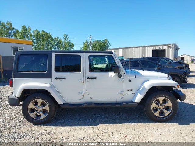 12683658 :رقم المزاد ، 1C4BJWEG0JL816866 vin ، 2018 Jeep Wrangler Unlimited Sahara مزاد بيع