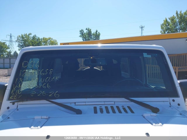 12683658 :رقم المزاد ، 1C4BJWEG0JL816866 vin ، 2018 Jeep Wrangler Unlimited Sahara مزاد بيع