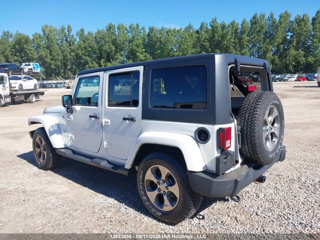 12683658 :رقم المزاد ، 1C4BJWEG0JL816866 vin ، 2018 Jeep Wrangler Unlimited Sahara مزاد بيع