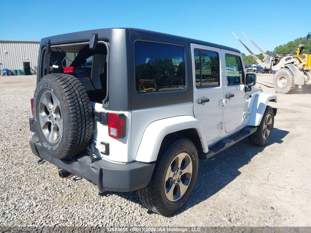 12683658 :رقم المزاد ، 1C4BJWEG0JL816866 vin ، 2018 Jeep Wrangler Unlimited Sahara مزاد بيع