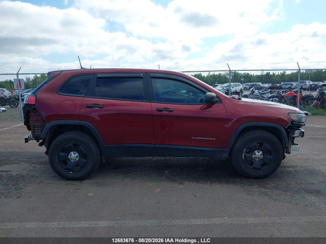 Продажа на аукционе авто 2019 Jeep Cherokee Sport, vin: 1C4PJMAB8KD190709, номер лота: 12683676