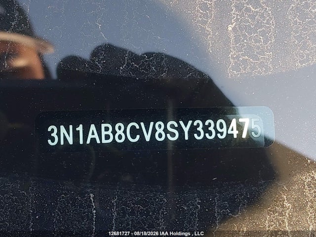 Продажа на аукционе авто 2025 Nissan Sentra Sv Cvt, vin: 3N1AB8CV8SY339475, номер лота: 12681727