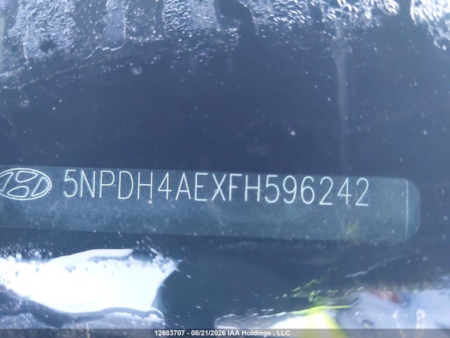 5NPDH4AEXFH596242 Hyundai Elantra Se/sport/limited