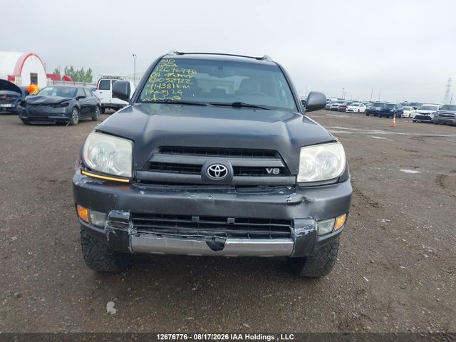 Продажа на аукционе авто 2004 Toyota 4runner Limited V8, vin: JTEBT17R140032922, номер лота: 12676776