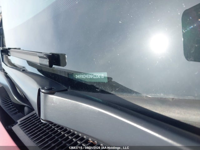 2HKRW2H93NH220618 Honda Cr-v Touring