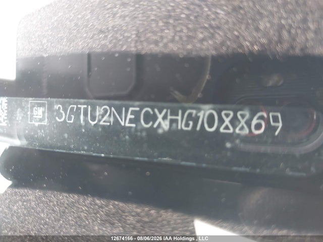 Продажа на аукционе авто 2017 Gmc Sierra 1500 Slt, vin: 3GTU2NECXHG108869, номер лота: 12674166